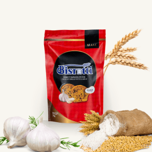Bisrotti (Toasted Bread Garlic) Economy Pouch – 70g (6 x 11g) - Image 1