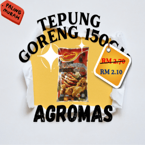 AGROMAS TEPUNG GORENG 150GM - Image 1
