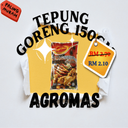 AGROMAS TEPUNG GORENG 150GM - Thumbnail 1