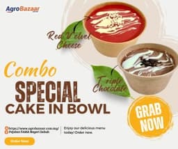 COMBO RED VELVET CHEESE + TRIPLE CHOC - Thumbnail 1