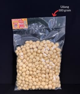 KEROPOK AMPLANG UDANG 500G (PACKAGING TRANSPARENT) - Thumbnail 1