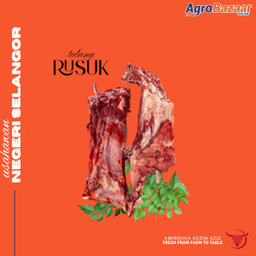 [LEMBU] TULANG RUSUK 500g - Thumbnail 1