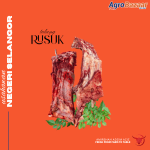 [LEMBU] TULANG RUSUK 1kg