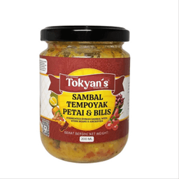 SAMBAL TEMPOYAK PETAI & BILIS 200ML TOKYAN'S - Thumbnail 1