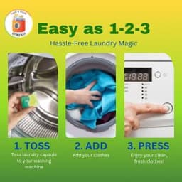 OMISO ENZYMES SWEET 8-IN-1 Biodegradable Laundry Detergent Pod 20gx15pods Super Clean Liquid Detergent Capsules - Thumbnail 2