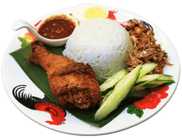 Nasi Lemak Ayam Goreng - Thumbnail 2