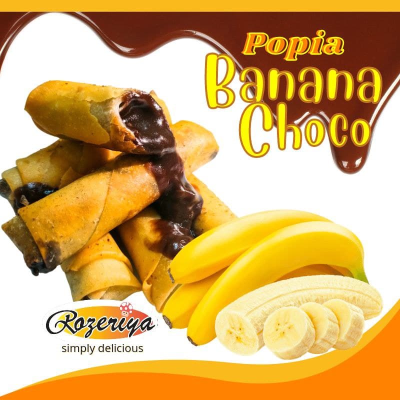 Rozeriya Popia Banana Choco - Image 1