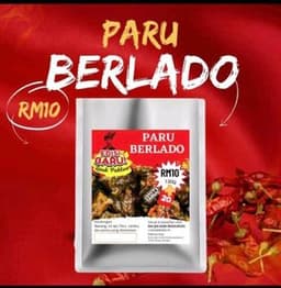 Paktua Sambal Paru masak merah 100gram - Thumbnail 1