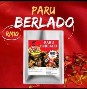 Paktua Sambal Paru masak merah 100gram