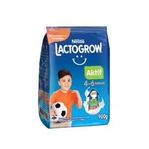 SUSU TEPUNG LACTOGROW 4-6 TAHUN (900G)