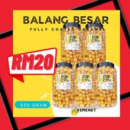POPCORN CARAMEL (BESAR) - Thumbnail 2