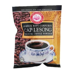 Serbuk Kopi Campuran Cap Lesong 180 g (Kasar) - Thumbnail 1