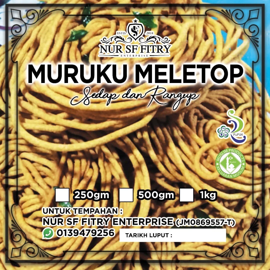 Meruku udang meletop