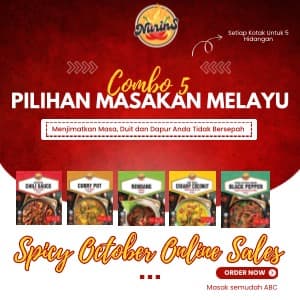 Combo 5 Masakan Melayu Wajib Beli - Image 1