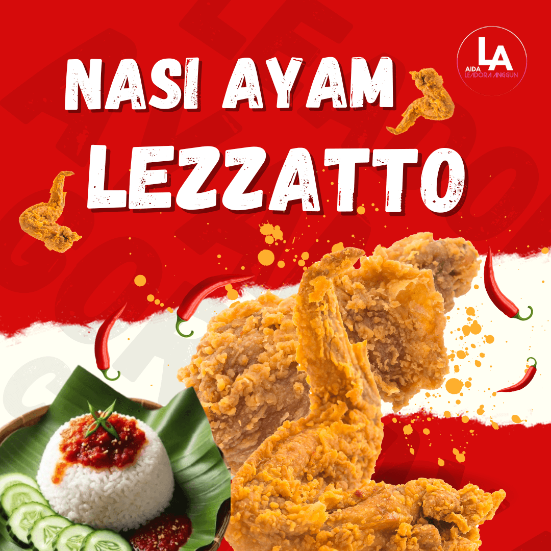SET 3 PEK NASI AYAM GORENG LEZZATTO  (SELF PICK UP)  OPEN ORDER