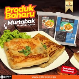 NZ murtabak daging 280gm 2pcs/45 - Thumbnail 1