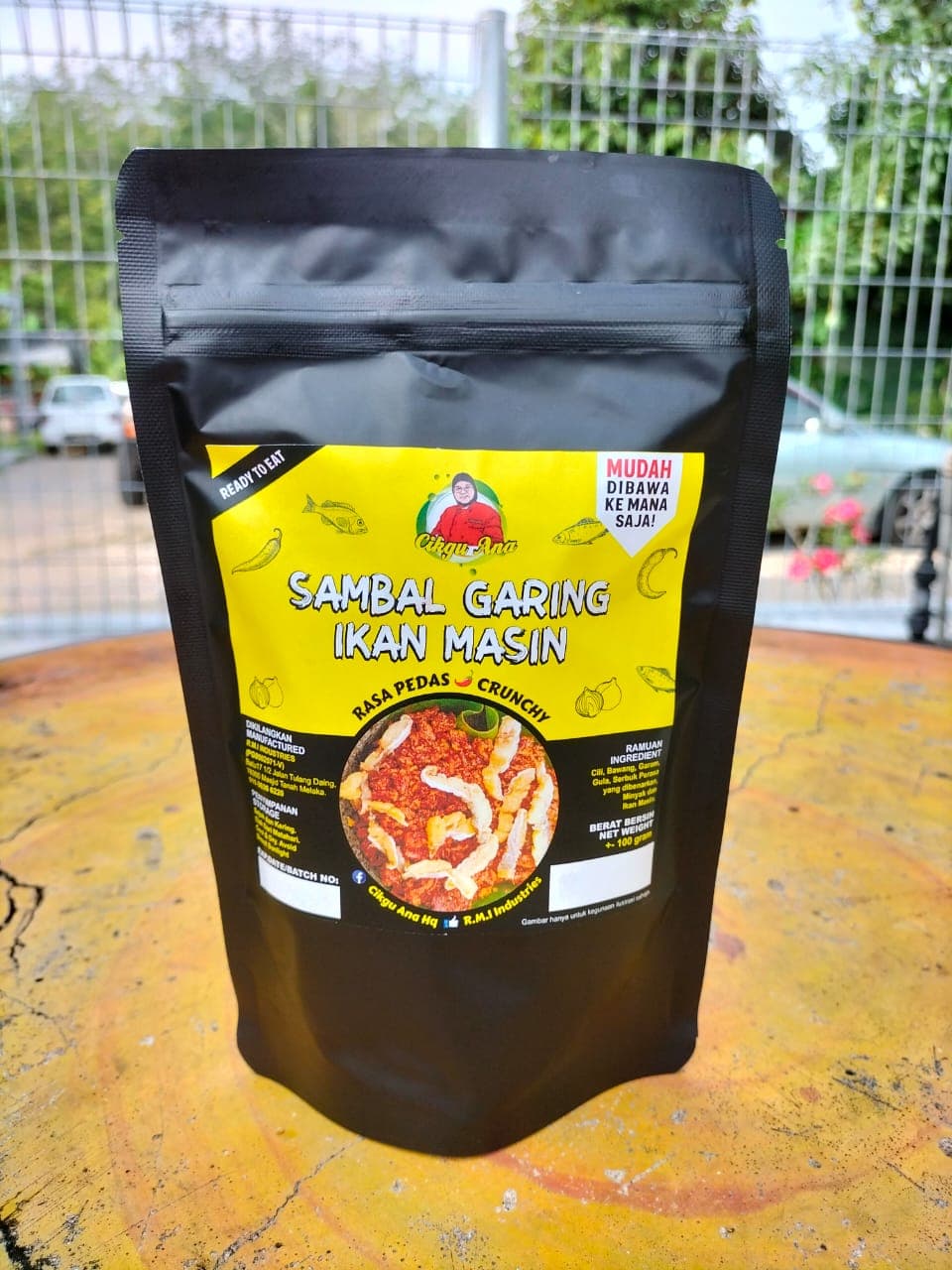 SAMBAL GARING IKAN MASIN