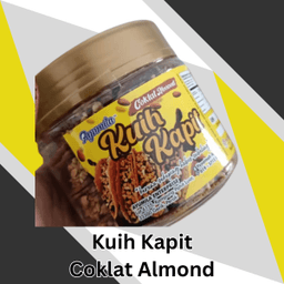 Kuih Kapit Coklat Almond - Thumbnail 1