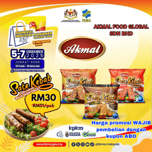 Promo IMAT- Set Combo 3Pek Sate Kebab