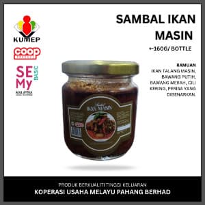 SAMBAL IKAN MASIN 160G