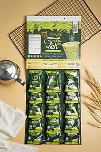 TAMAR TEH HIJAU LATTE SACHET BOARD - Thumbnail 1