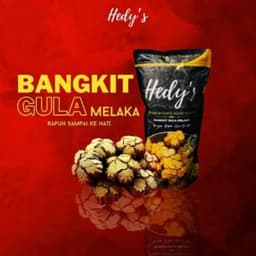 BANGKIT GULA MELAKA HEDYS 1 POUCH - Thumbnail 1