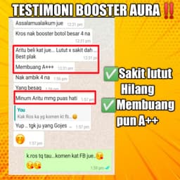 JUS KUNYIT ASAM PREMIUM  BOOSTER AURA By Post Only - Thumbnail 2