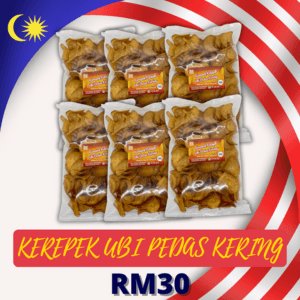 AGRO MERDEKA - KEREPEK UBI (COMBO 6 PEK)