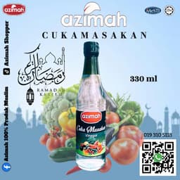 AZIMAH CUKA MASAKAN 330ML - Thumbnail 1