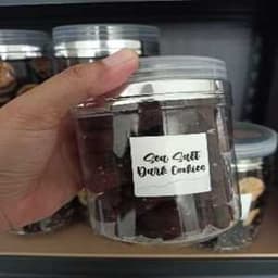 Sea Salt Dark Cookies - Thumbnail 1