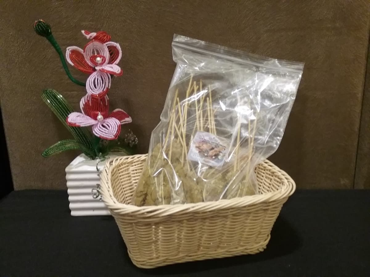 Sate daging batang pinang goreng/bakar - Image 1