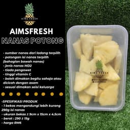 Kombo 3  Bekas Fresh Nanas MD2 Potong - Thumbnail 1