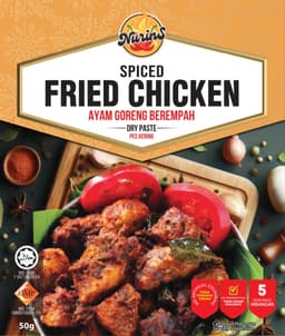 Pes Kering Ayam Goreng Berempah Nurins 50g - Thumbnail 2