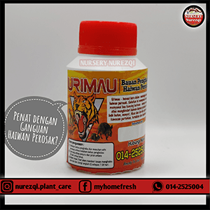 Penghalau Organik Halau Haiwan Babi Hutan Monyet Tikus Cecair Terusguna URIMAU @200ml - Image 1