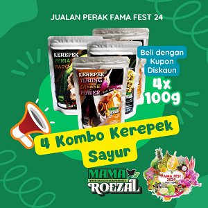 4 Kombo Kerepek Sayur Mama Roezal (SELF PICKUP) - Image 1