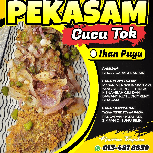 Pekasam Ikan Puyu - Image 1