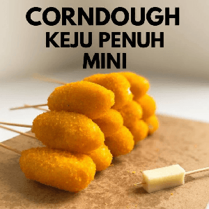 Corndough Mini Keju Penuh AnakRamai