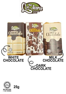 Dark chocolate Bar 25g - Thumbnail 1