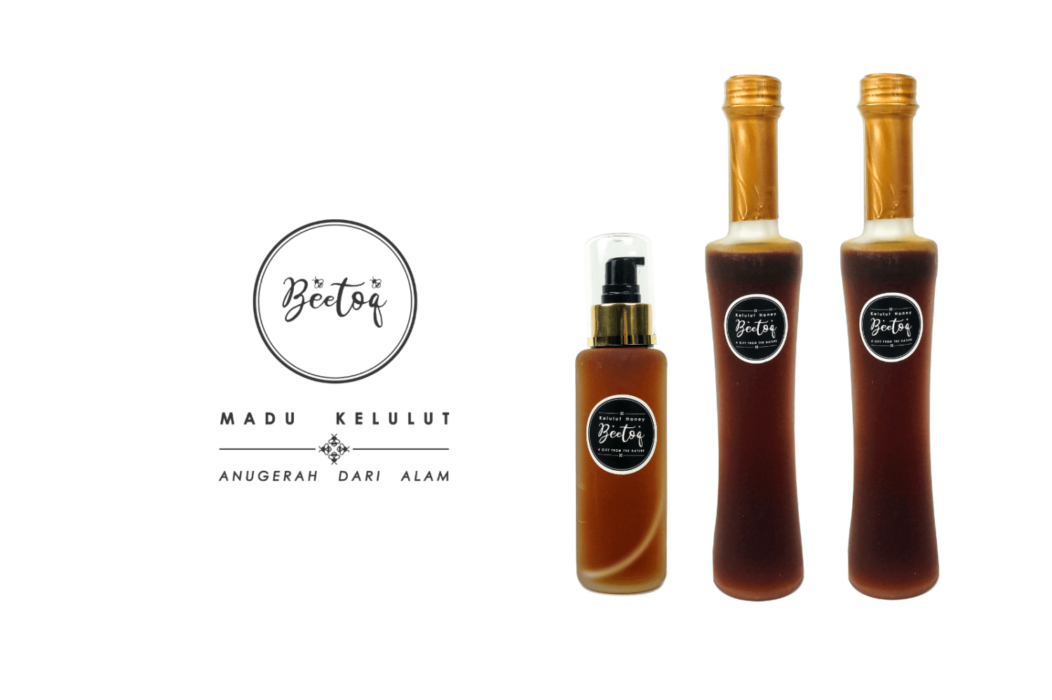 Beetoq Madu Kelulut Combo Power Set