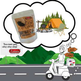 BISKUT OAT CIP COKLAT - Image 1