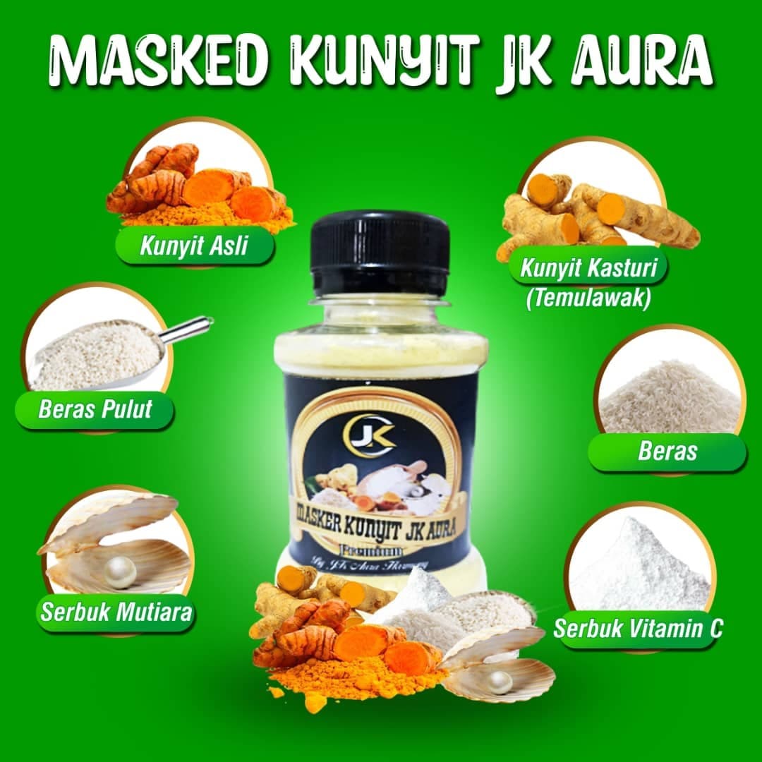 MASKER KUNYIT JK AURA (Post Only) - Image 1