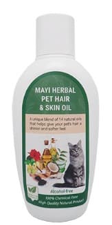 MAYI HERBAL PET HAIR AND SKIN OIL (14 Types of Herbal oil blends)