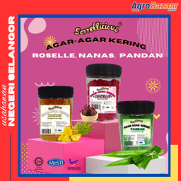 Agar-Agar Kering Pandan 500g - Thumbnail 2