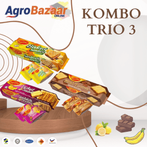 AGROMAS Biskut Sandwich Coklat & Pisang & Lemon (Kombo 3) - Image 1