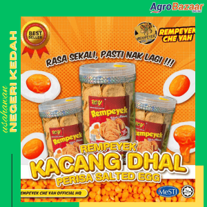 REMPEYEK KACANG DHAL PERISA SALTED EGG - Image 1