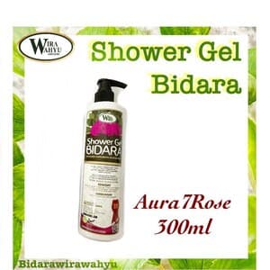 SHOWER GEL BIDARA 300ML - AURA7ROSE (SELF PICKUP) - Image 1