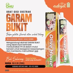 UBAT GIGI GARAM BUKIT 200g - Thumbnail 1