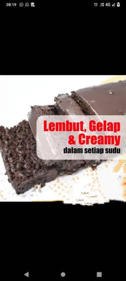 Chocolate Moist Cake - Thumbnail 1