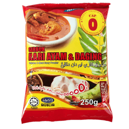 REMPAH CAP O KARI AYAM & DAGING 250g - Thumbnail 1