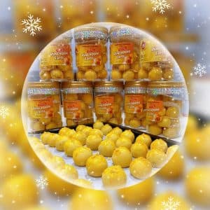 SALTED EGG PINEAPPLE TART - TART NENAS TELUR MASIN - Image 1